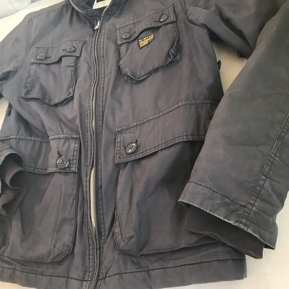 G Star Raw Quilted Lined Cargo Jacket - Picture 5 of 11